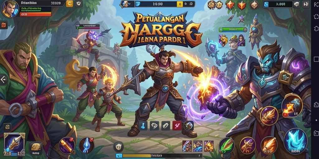 Gameplay memukau dalam 8II dengan aksi ARPG yang mendebarkan.