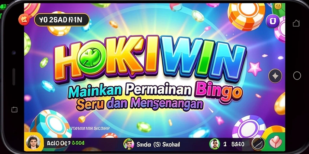 Tampilan gameplay HOKIWIN yang seru saat bermain Bingo.