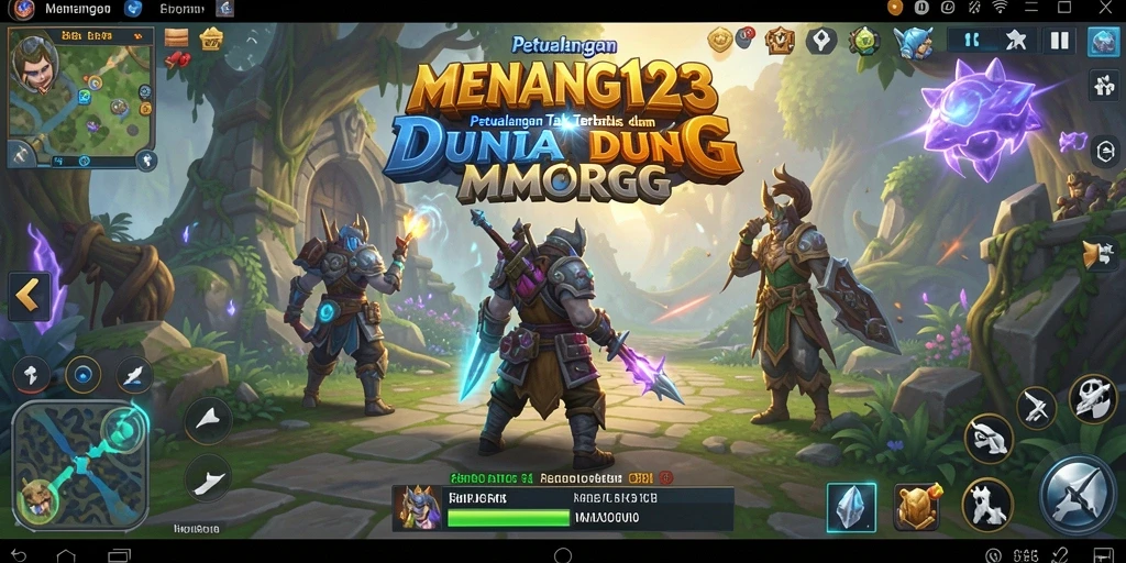 Tampilan gameplay menarik dari MENANG123 dengan grafis menawan.